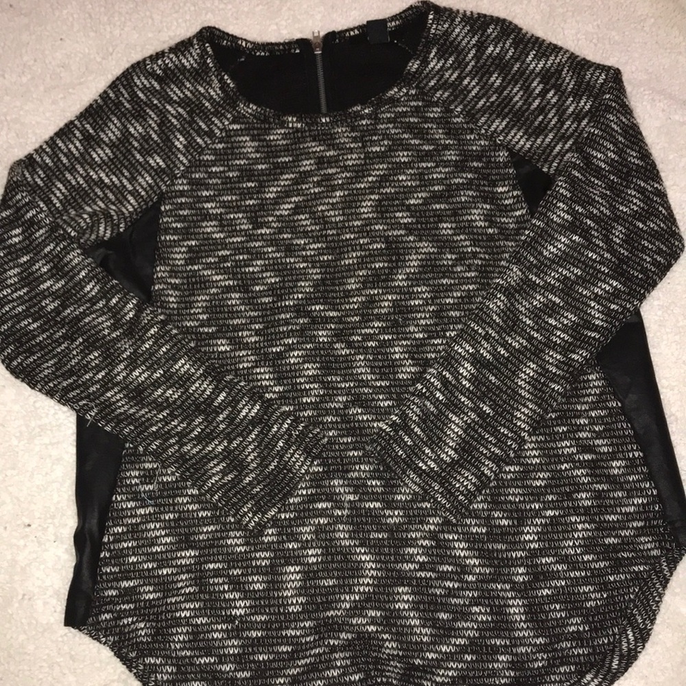 Black and White Sweater